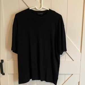 Men’s J. Ferrara Black Short Sleeve Shirt. Size X Large